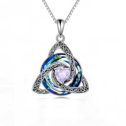 Avera™ Witch Knot Birthstone Necklace