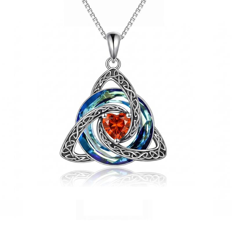 Avera™ Witch Knot Birthstone Necklace