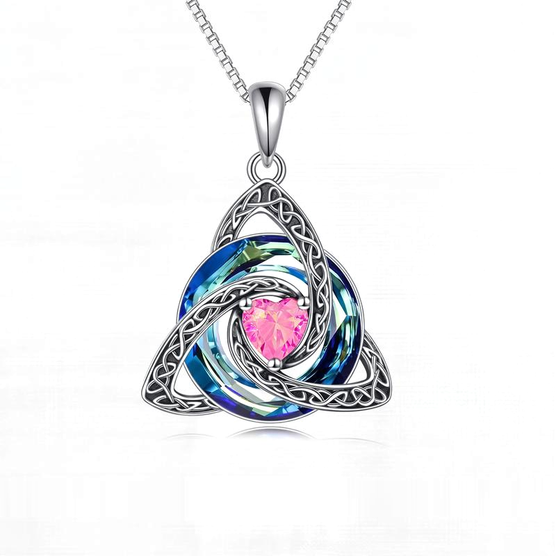 Avera™ Witch Knot Birthstone Necklace
