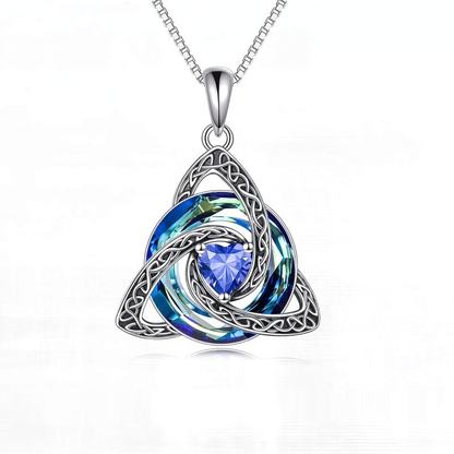 Avera™ Witch Knot Birthstone Necklace